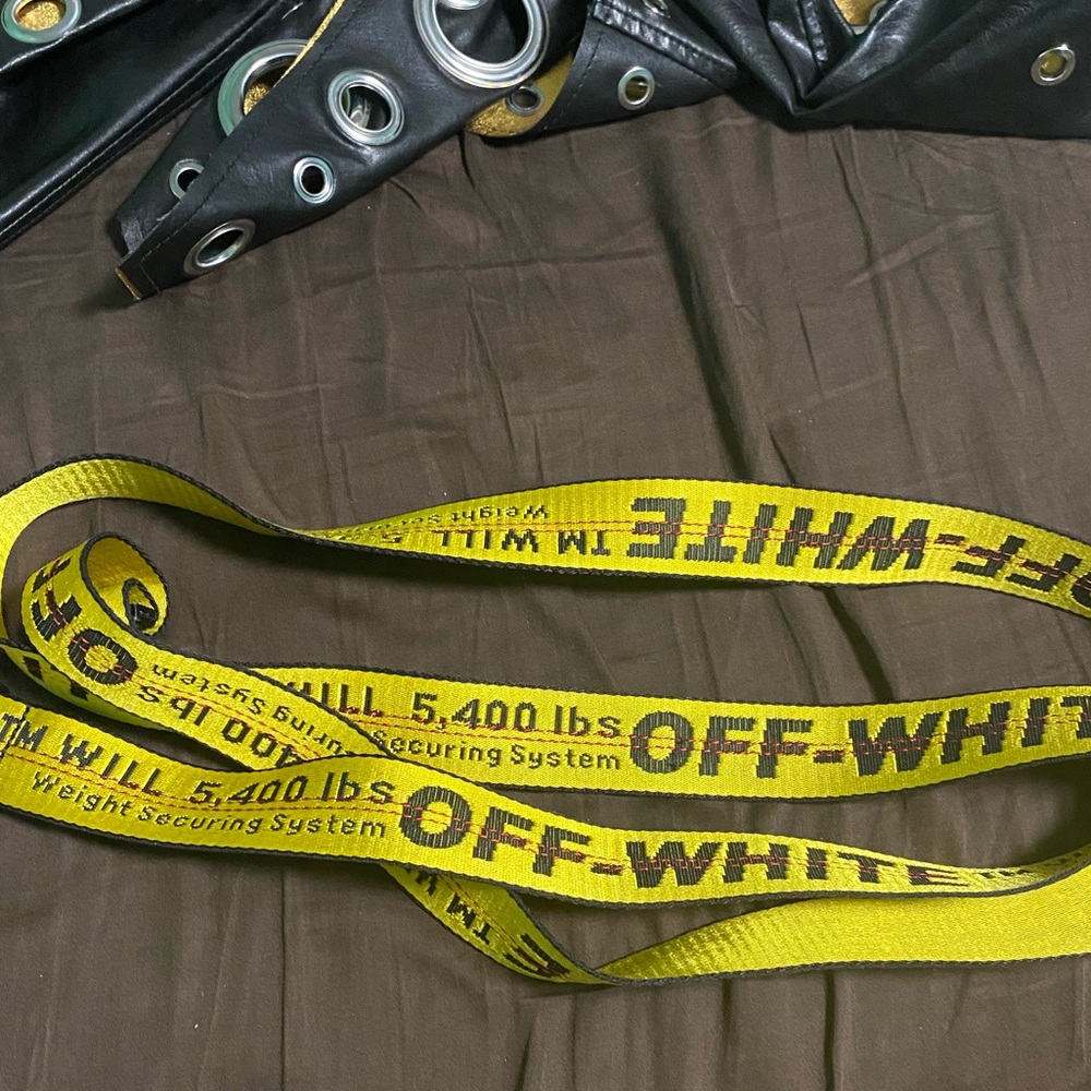 Off white belt